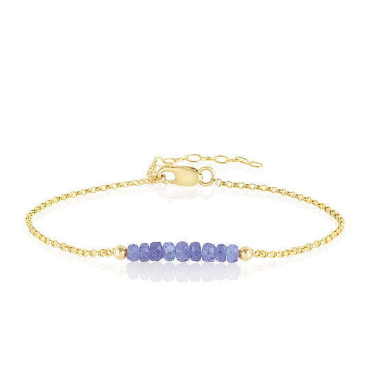 14k Tanzanite Bracelet