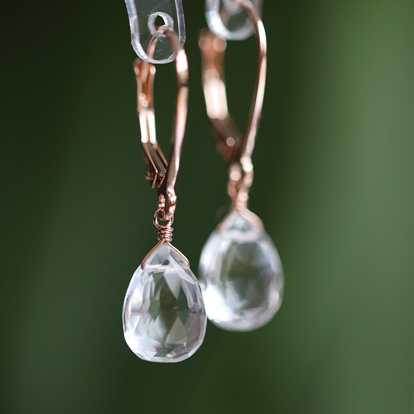 Rock Crystal Earrings