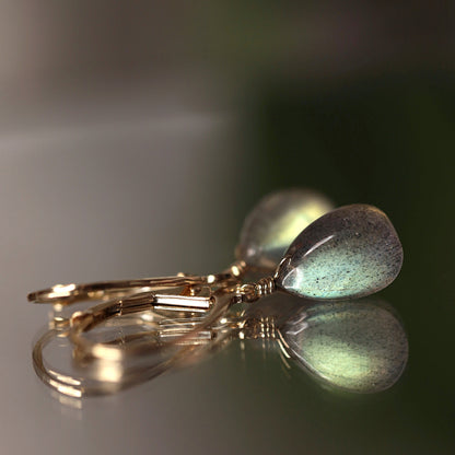 Labradorite Earrings