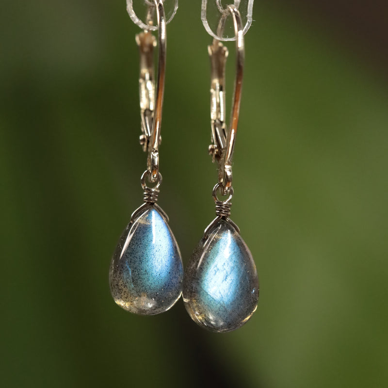 Labradorite Earrings