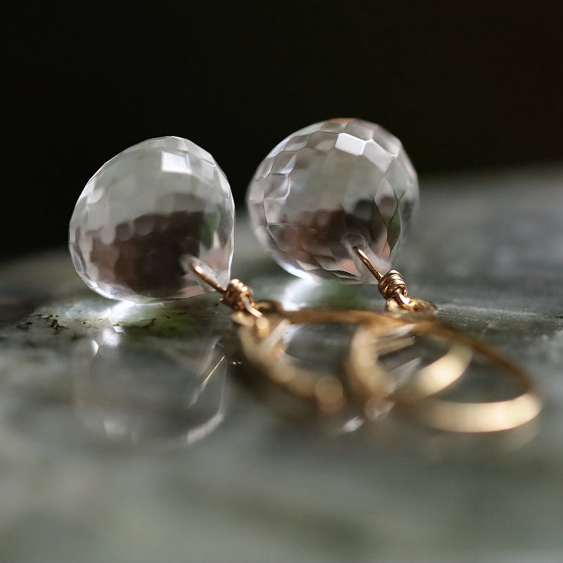 Rock Crystal Earrings