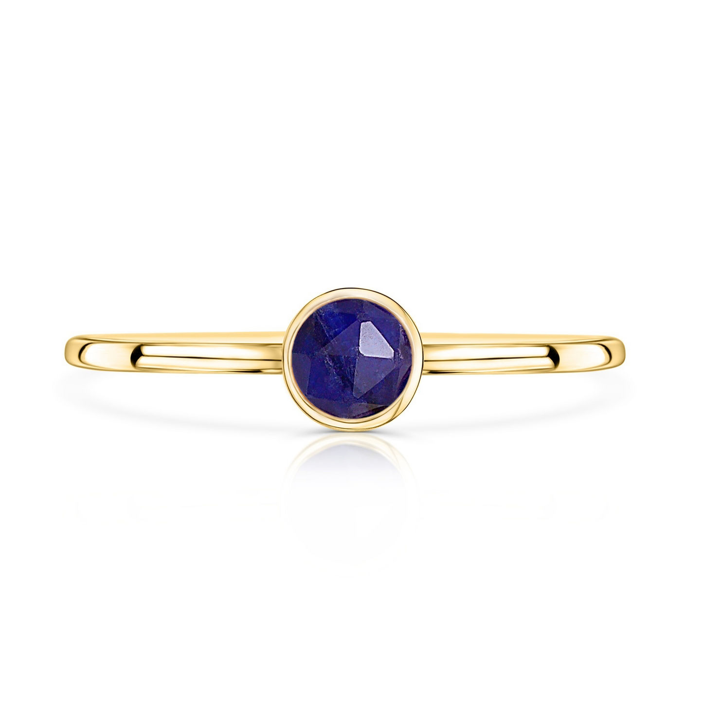 14k Blue Sapphire Ring