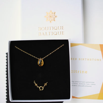 Citrine Necklace