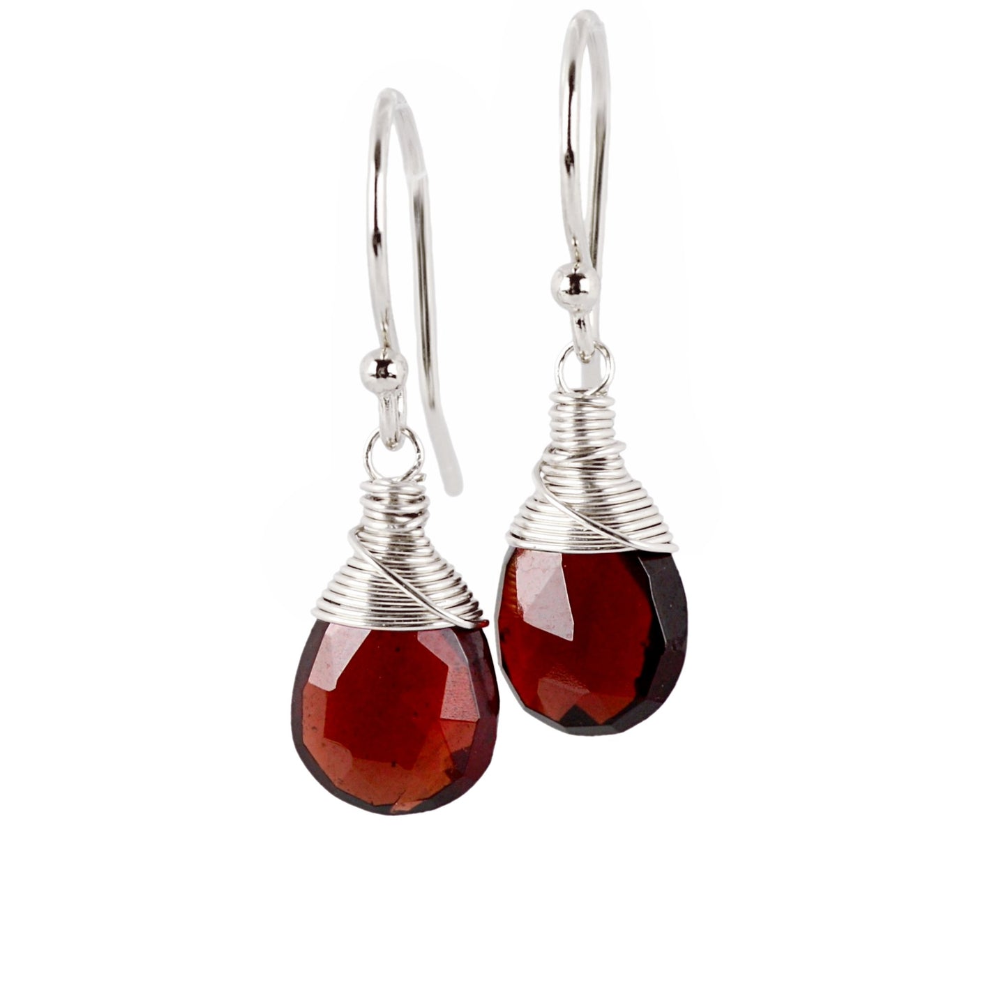 Mozambique Garnet Earrings