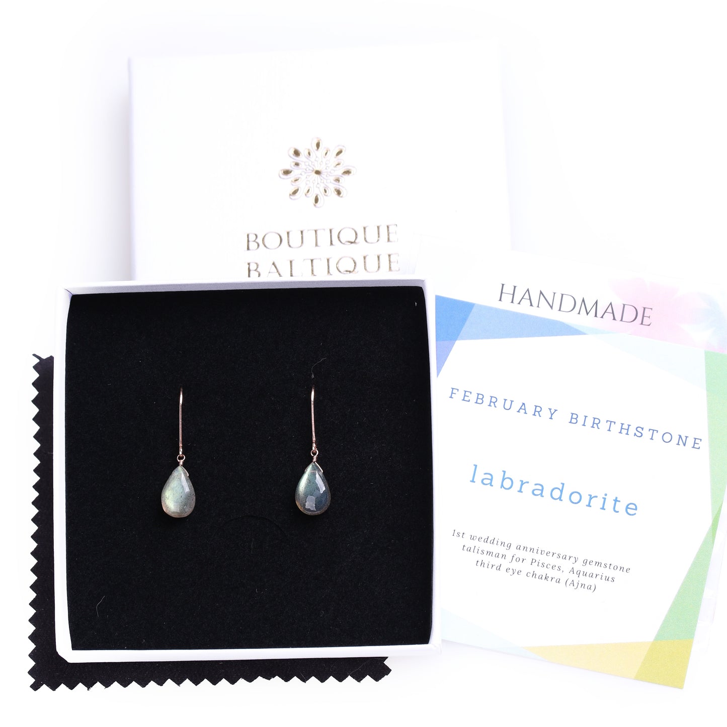 Labradorite Earrings