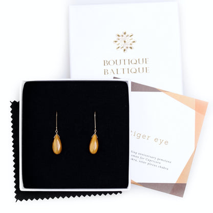 Tiger Eye Earrings