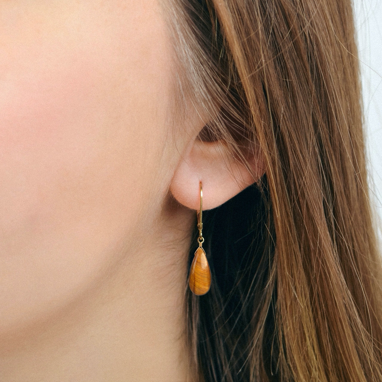 Tiger Eye Earrings