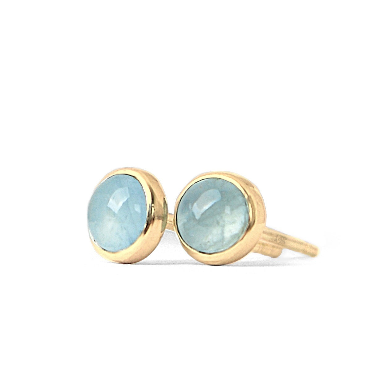 Aquamarine Stud Earrings