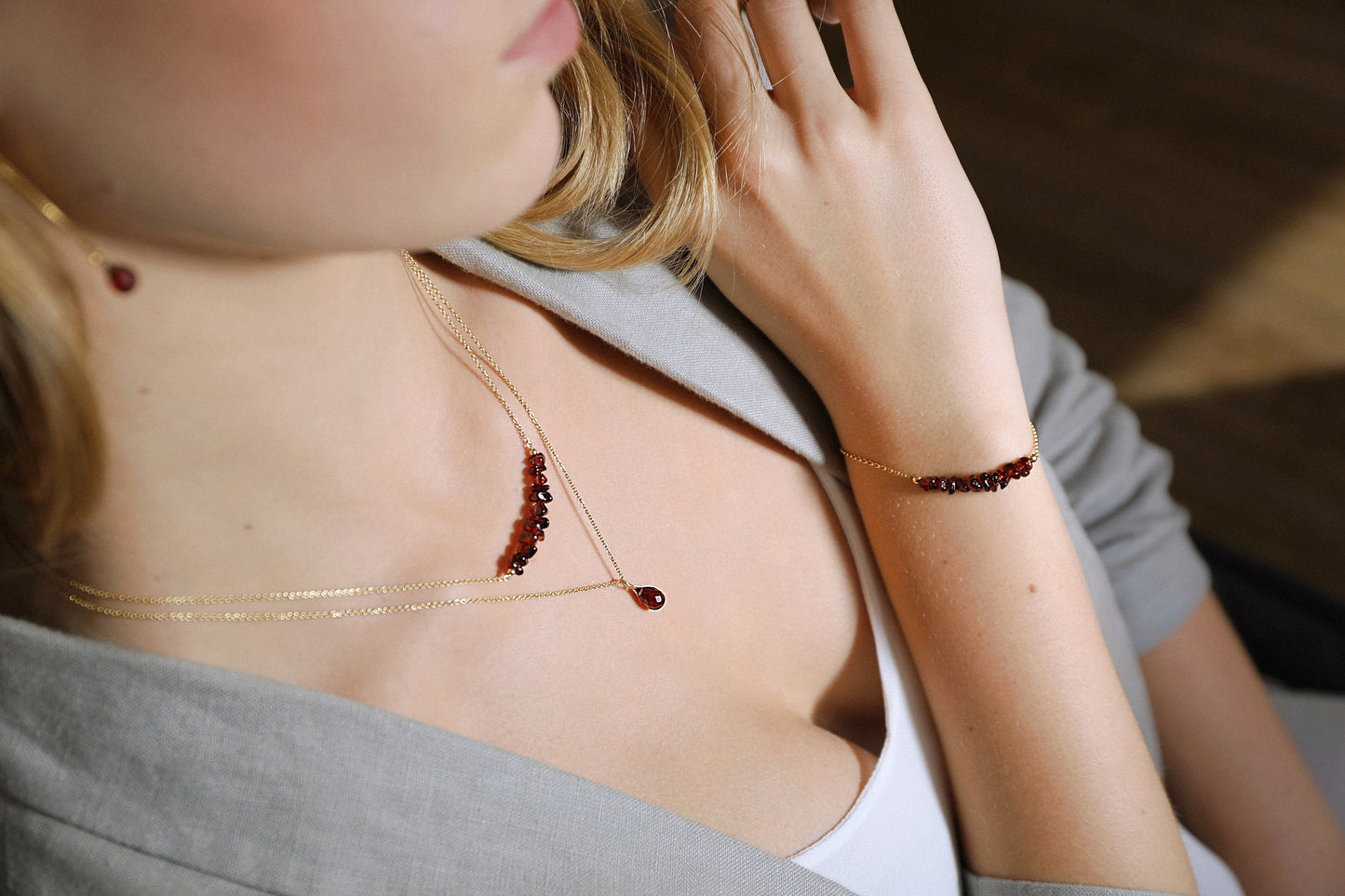 Garnet Jewelry - Boutique Blatique